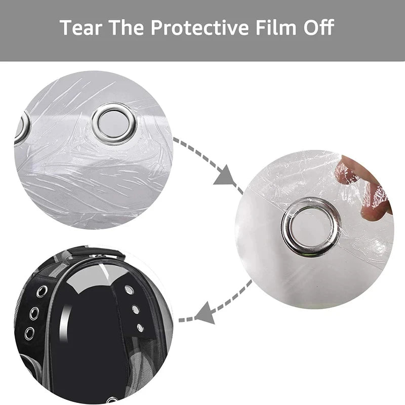 ClearView Pet Space Capsule Backpack